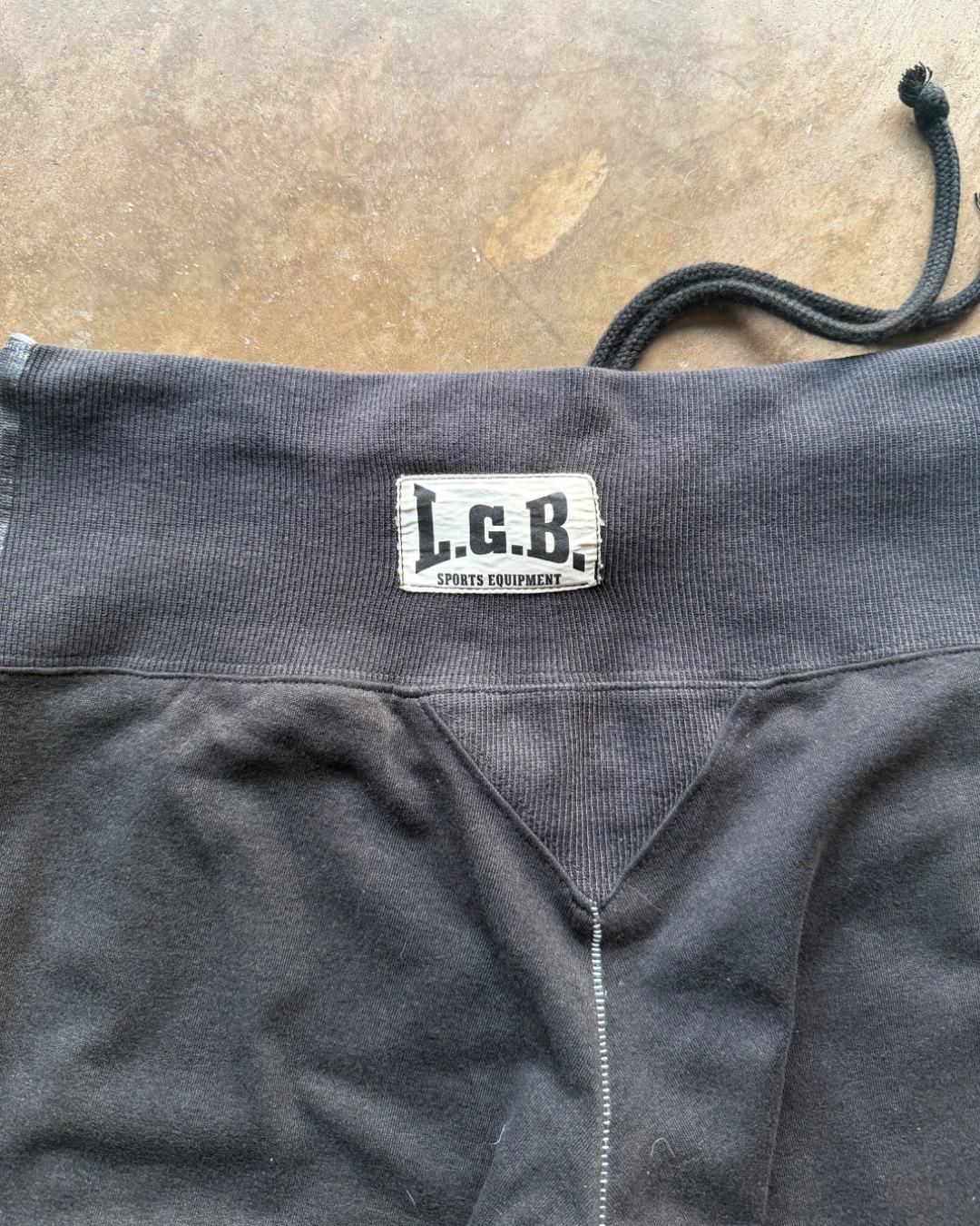 パンツ L.G.B. coating sweat pants Le Grand Bleu Flared Boxer Sweats - Silver Coated | VOIDWARDROBE