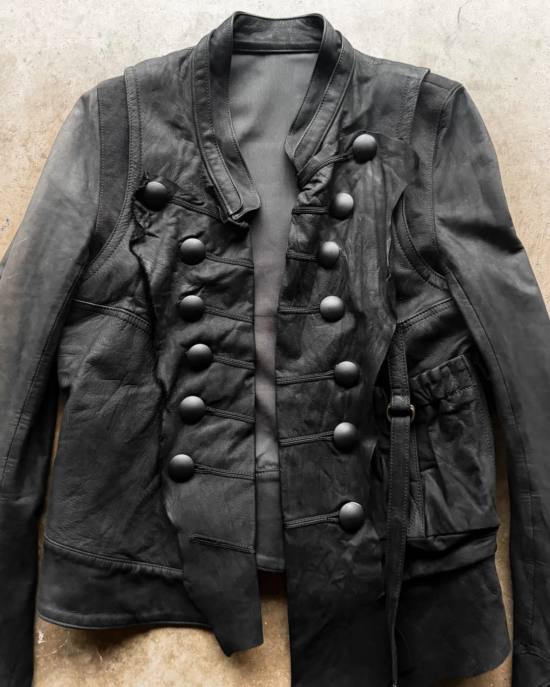 If Six Was Nine Mud Squadron Napoleon Leather Jacket — photo 3